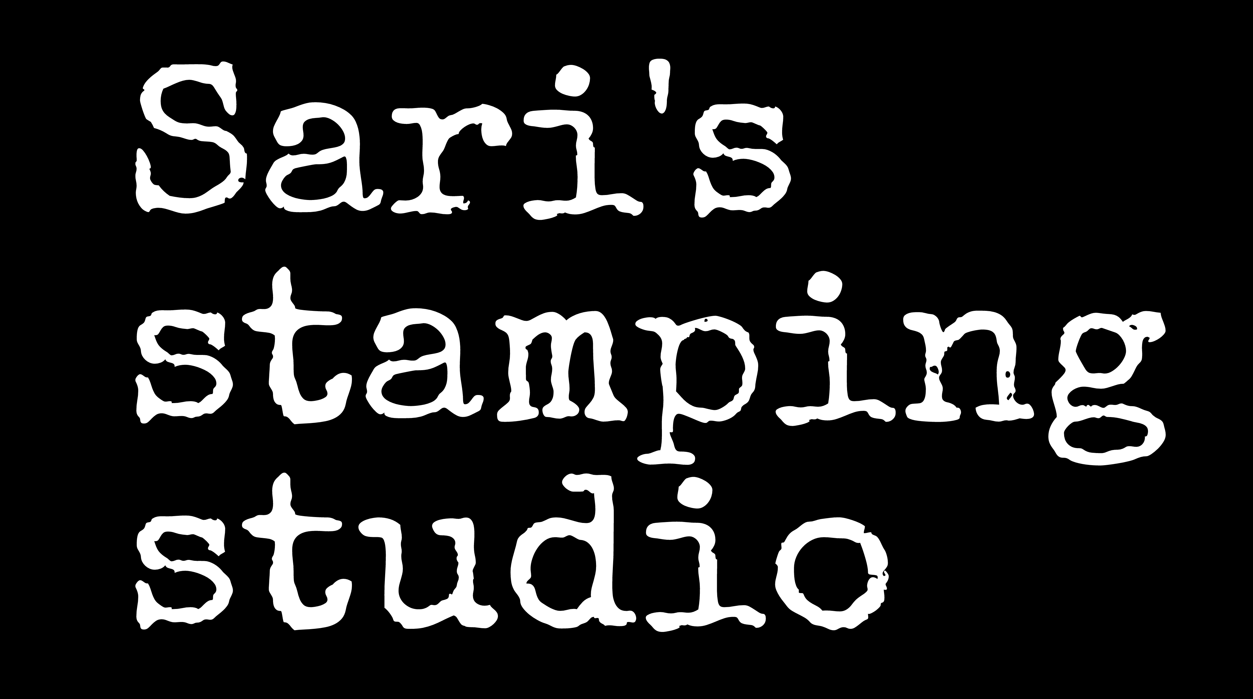 Sari's stamping studio