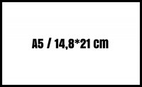 A5 / ca 21*15 cm