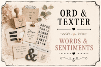 ORD OCH TEXTER