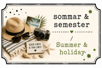 SOMMAR - SEMESTER - RESOR