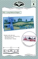 FÖRBESTÄLLNING - Long nature edges die set 1152 - Stansmallar naturlandskapstema från Karen Burniston