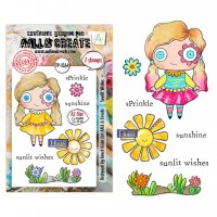 SUNLIT WISHES clear stamp set - Stämpelset från AALL & Create A7