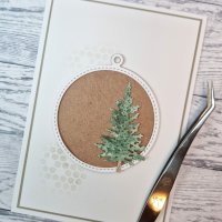 2-piece round tag die with stitch border from Gummiapan Ca 70mm diameter