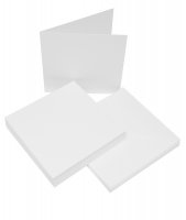 50 Cards and envelopes 8x8 from Craft UK unlimited