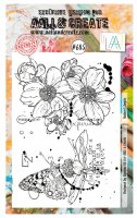 #685 Nature's angels flower clear stamp set from Bipasha BK AALL & Create A6