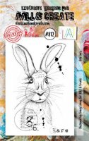 #812 BIG EARS hare clear stamp set - Stämpel med hare från Tracy Evans AALL & Create A7