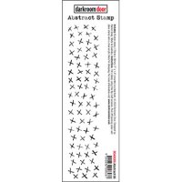 Abstract rubber stamp - Stämpel med kryss / kors från Darkroom Door 17,8*3,6 cm