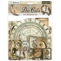 Alchemy Die Cuts - Utstansade dekorationer från Stamperia