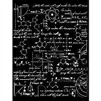 Alchemy Formulas (KSTD097) - Schablon från Stamperia 20x25 cm