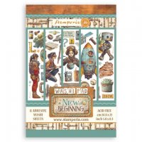 A NEW BEGINNING washi pad from Stamperia A5