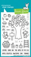 Apple-solutely Awesome Clear Stamp set from Lawn Fawn 10x15 cm