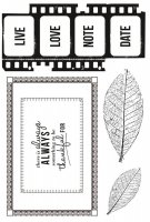 Art of life film strip clear stamp set from KaiserCraft ca A6