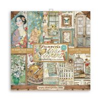 Atelier des Arts 12x12 Inch Paper Pack from Stamperia 30x30 cm
