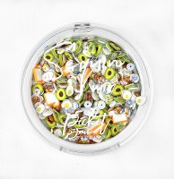 Avocado Toast Sequin Mix from Picket fence studios