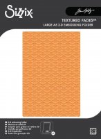 VAULT BATGROUND Halloween embossing folder - Embossingfolder med fladdermöss från Tim Holtz Sizzix A5