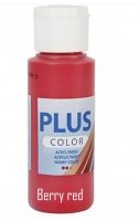 BERRY RED akrylfärg från Plus Color 60 ml