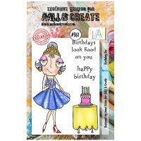 BIRTHDAY DEE clear stamp set from Janet Klein AALL & Create A7