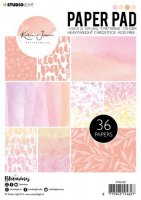 Blooming collection 2.0 paper stack - Mönstrade papper från Studio Light A5 (14,8*21 cm)