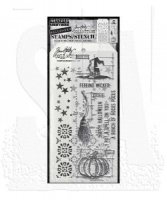 BLUEPRINT SPELLS stencil and stamp set - Stämplar och schabloner från Tim Holtz Stamper's Anonymous