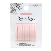 Blush pink Planner Disc Medium from Maggie Holmes Crate Paper