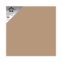 BROWN smooth cardstock 12x12 from Paper Favourites 30x30 cm
