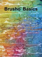 Brusho basics book - Inspirationsbok för pigmentpulver från Isobel Hall / ColourCraft