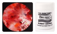 Burnt sienna red brown pigment powder - Pigmentpulver från Brusho ColourCraft 15 g