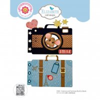 CAMERA AND SUITCASE BUILD A BOOK die set (without mouse) from Elizabeth craft designs