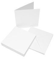 Cards and envelopes 6x6 - Kort och kuvert 15*15 cm från Craft UK unlimited
