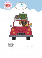 CAR (without dog) die set from Elizabeth craft designs