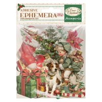 CLASSIC CHRISTMAS ephemera - Utstansade juldekorationer från Stamperia