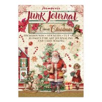 CLASSIC CHRISTMAS JUNK JOURNAL stickers, backgrounds, cut-outs - Papper och dekorationer med jultema från Stamperia A4