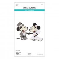 CLASSIC MOUSE WEDDING die set - Stansmallar med bröllosptema från Spellbinders