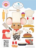 BAKING ACCESSORIES for big mouse (not included) die set from Elizabeth craft designs