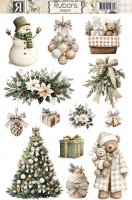 COZY CHRISTMAS rubons - Gnuggisar med jultema från Reprint