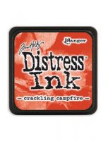 CRACKLING CAMPFIRE red-orange mini distress ink pad from Tim Holtz Ranger ink