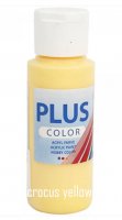 CROCUS YELLOW gul akrylfärg från Plus Color 60 ml