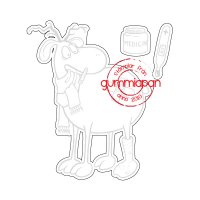 dies, stansmall, sjuk, gummiapan, ren