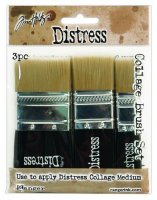 Distress Collage Brush 3 Pack - Penslar från Tim Holtz / Ranger ink