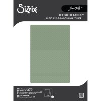 SMALL DOTS embossing folder - Embossingfolder med små prickar från Tim Holtz Sizzix A5