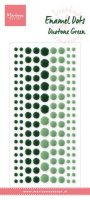 DUOTONE GREEN ENAMEL DOTS - Platta dekorationer från Marianne Design