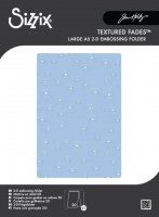 SPARKLE STARS EMBOSSING FOLDER - Embossingfolder med stjärnor från Tim Holtz Sizzix A5