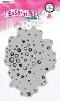Bubbles Cling Stamp Essentials nr. 69 - Stämpel med cirklar bubblor från Art by Marlene / Studio Light A6