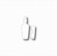 Flaskpost stansmallar från Gummiapan ca 7x21 mm, 5x12 mm