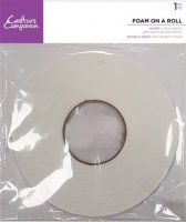 Foam On A Roll 5mm (10 m) - Dubbelhäftande skumgummitejp från Crafter's Companion 5 cm bred 3 mm tjockt