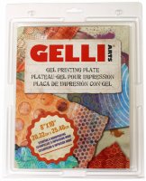 Gelli arts RECTANGLE gel printing plate 8*10 - Geléplatta att göra avtryck med från Gelli arts 20*25 cm