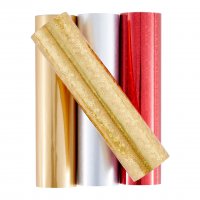 Glimmer Hot Foil Christmas Sparkle Variety Pack (4 rolls) - 4 värmefolierullar från Spellbinders ca 12 m x 4,5 m