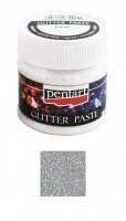 pentart, glitter paste, glitterpasta, mixed media