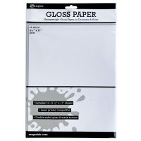 Heavyweight gloss paper 8.5x11 (10 Pack) - Papper från Ranger ink