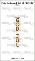 GOD JUL Foil, Emboss & Ink it! hot plate kit from CreaLies 0,5x5,1 cm